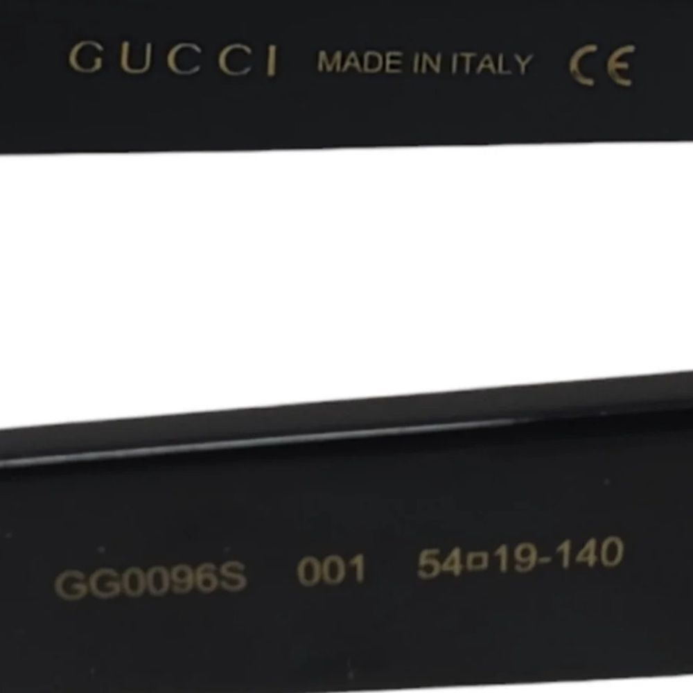 Gucci Classic Oversized Rectangular Sunglasses GG… - image 9